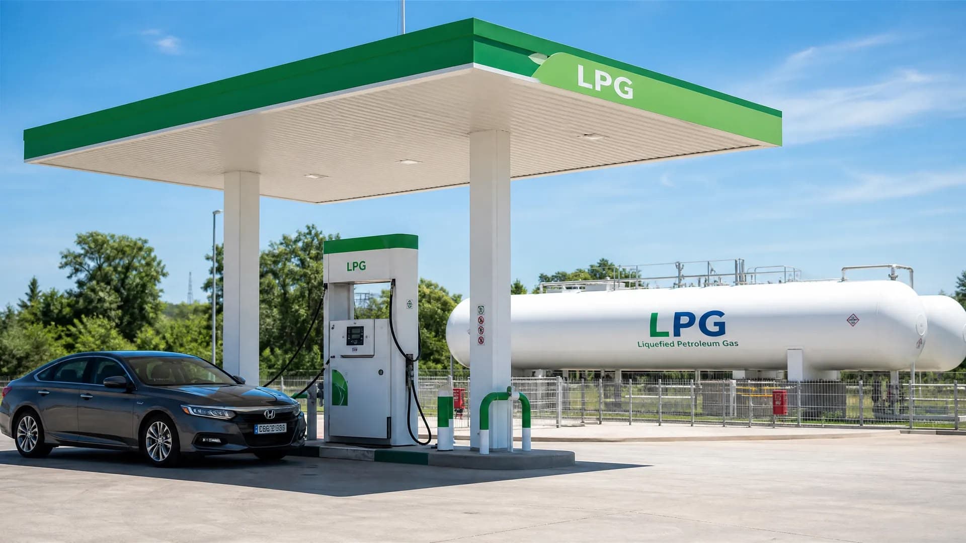IPACK Gas Station Automation System Interface and Equipment